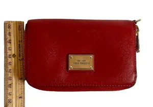 Michael Kors small red leather wallet thumbnail 7