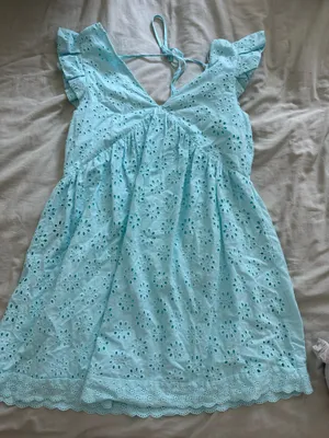 Mini dress Blue thumbnail 1