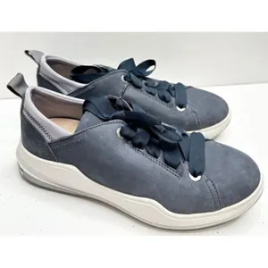 Romika Blue Suede Leather Lace‎ Up Comfort Sneakers Women's Size 6US thumbnail 2