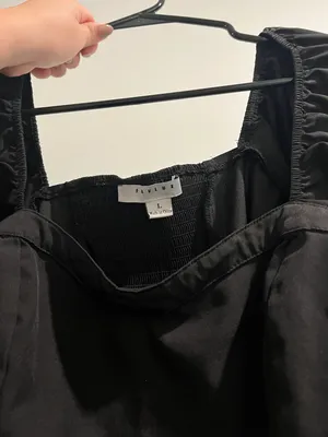 FAVLUX Black Cropped Off The Shoulder Top Corset Blouse thumbnail 5