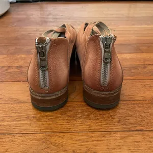 Free People Lost Valley Strappy Italian Leather Ankle Boot in Tan Sz 38/7.5 thumbnail 5