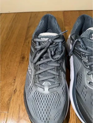 Size US 11 Women’s Saucony Echelon EVERUN 7 Running Sneakers Gray Slate Pink thumbnail 10