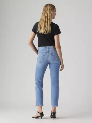 NWT Levi’s Wedgie Straight Light Wash Jeans 30 X 30 thumbnail 2