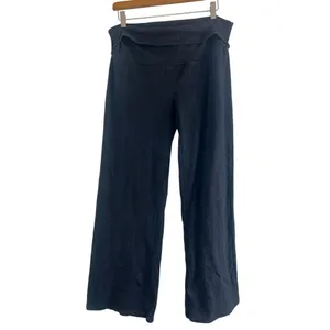 ✨Chrome Riot Black Wide-Leg Lounge Sz XL Pants✨ thumbnail 2