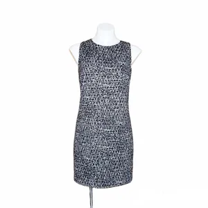Michael Kors Y2K Office Siren Tweed Shift Dress Corporate Core Dark Academia MP thumbnail 2