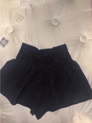 Black Crossover Aerie Offline Shorts thumbnail 2