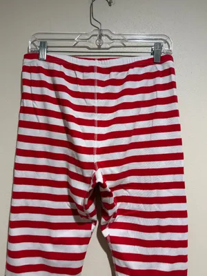 Hanna Andersson Women's Striped Christmas Holiday Long Sleeve & Pants Pajama Set thumbnail 8