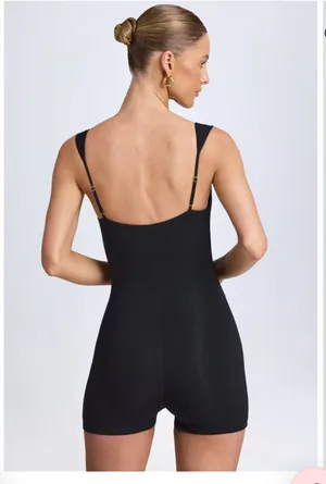 Oh Polly Kaia Sweetheart Neckline Unitard thumbnail 2