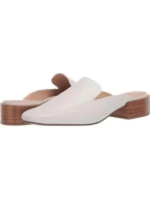 Via Spiga Bibiane Cream Mules Slip-On Square Toe Shoes Leather Size 7 NWOT thumbnail 2