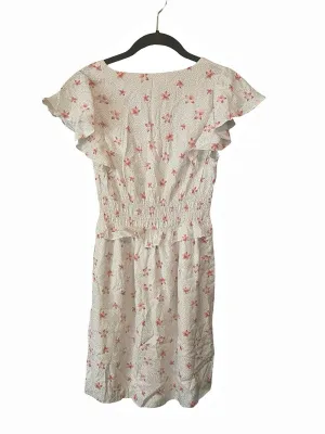 NWT Rebecca Taylor Maui Floral Silk Blend Smocked Dress S thumbnail 4