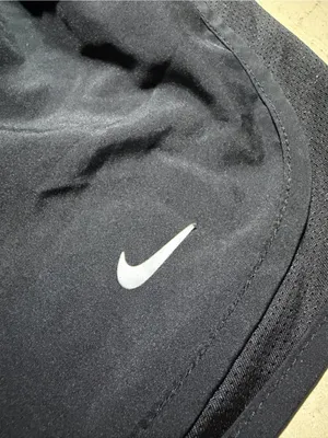 Nike Women's Black Running Shorts small thumbnail 2