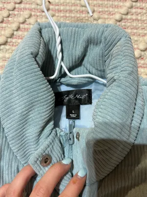 Blue corduroy vest Size L thumbnail 2