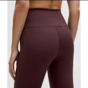 Wunder Train High-Rise Tight 25" Goodnight Plum Size8 NWT thumbnail 3
