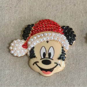 Disney X BaubleBar Santa Mickey Christmas Holiday Earrings thumbnail 4