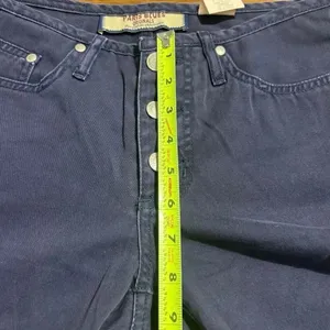 Paris Blues originals Vintage Y2K Low Rise Flare flared Leg Jeans 29x30 dark was thumbnail 6