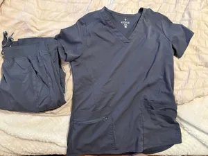 Medcouture Grey Scrub Set thumbnail 1