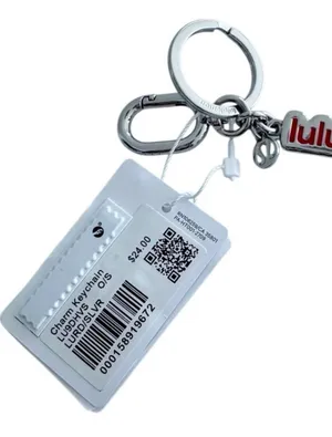 Lululemon Metal Keychain Lululemon Red/Silver thumbnail 8
