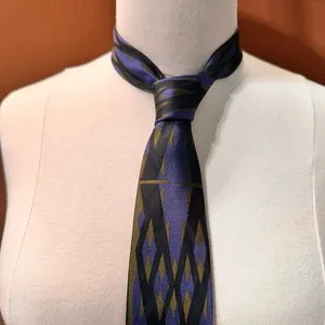 Christian Lacroix Men's Tie Vintage Silk Classic Geometric Multicolor thumbnail 2