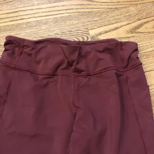 Lululemon Pace Revival Crop 22” Darkest Magenta thumbnail 3