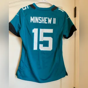 Nike NFL Minshew II Jacksonville Jaguars Womens Jersey size Small thumbnail 2