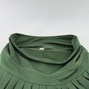 Gold Hinge Pleated Tennis Skirt Skort Hunter Green Women XS Pickleball Preppy thumbnail 3