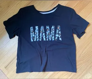 Women’s Small Mama Crop Tshirt thumbnail 1