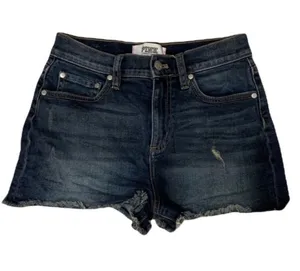 Victoria’s Secret PINK Jean Shorts Size 4 High Rise Cut Off Cheeky thumbnail 1