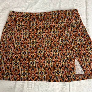Free‎ People Mini Skirt Sz 6 70s Mod thumbnail 1