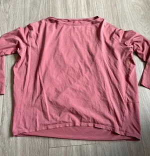 lululemon athletica Rose Pink Long-Sleeve Boatneck Top thumbnail 1