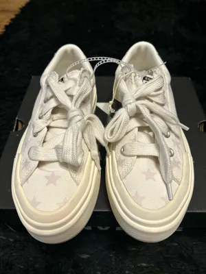 CONVERSE Chuck Taylor all star cruise star print platform shoes sneakers women’s 7.5 new thumbnail 2
