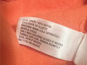 Universal Threads Linen Jumpsuit Size Large Coral Wide Leg thumbnail 6