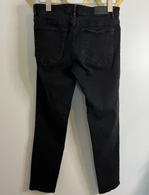 Zara Black Stretch Skinny Jeans 8 thumbnail 5