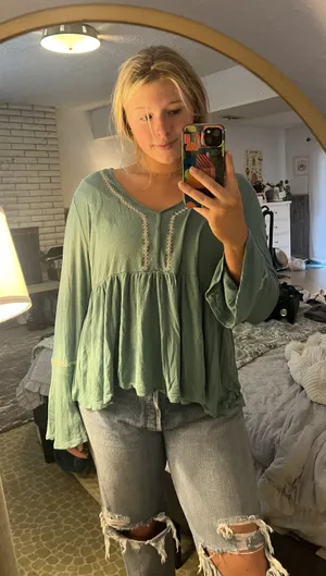 Retro Long Sleeve Top thumbnail 1