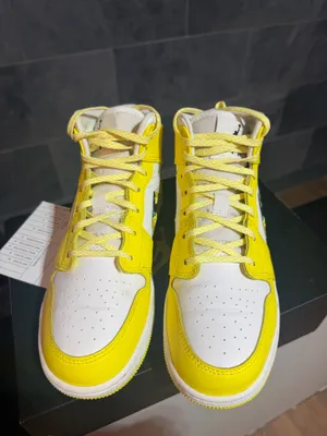Yellow Floral Nikes thumbnail 6
