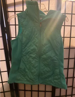Columbia teal vest size medium thumbnail 1