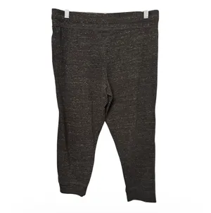 Nike Women's Dark Heather Capri Joggers with White Drawstring thumbnail 3