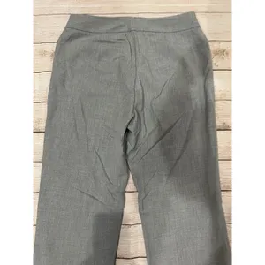 Ann Taylor Dress Pants Womens Straight Gray Trousers Slacks Business Size 8 thumbnail 4