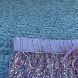 Victoria's Secret Sequin Pajama Shorts Small Pink Iridescent Glam Coquette thumbnail 5