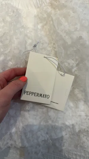 Peppermayo Erin Layered White Mini Skirt thumbnail 3