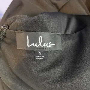 NWT Lulus Play On Curves Backless‎ Dress in Black Size Small thumbnail 7