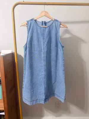 Denim Dress Forever 21 thumbnail 2