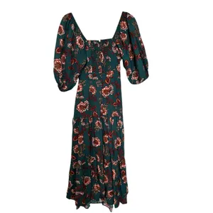 MINKPINK Olivia Floral Cutout Maxi Dress. Get ready for autumn in multi-color XS thumbnail 7
