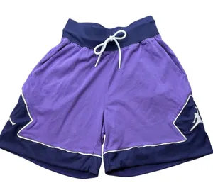 Jordan Sport Womens Diamond Basketball Shorts Purple Loose Fit Jumpman‎ XS thumbnail 1