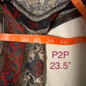 Twelfth Street By Cynthia Vincent‎ Peasant Blouse Silk Long Sleeve Size Sz L thumbnail 12