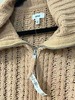 Aerie Cable knit sweater NWT thumbnail 2