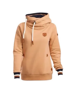 Wanakome Serita Hooded Sweatshirt Hazelnut Small thumbnail 2