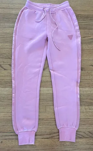 Guess pink sweat pants thumbnail 1