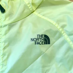 Neon Yellow North Face Rain Coat thumbnail 3