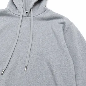 Zara Womens Textured Knit Hoodie Blue Gray Long Sleeve Cotton‎ Blend Pullover M thumbnail 3