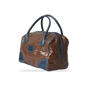 Marc by Marc Jacobs Plastic Boston Bag Orange/Blue Color Combo thumbnail 2